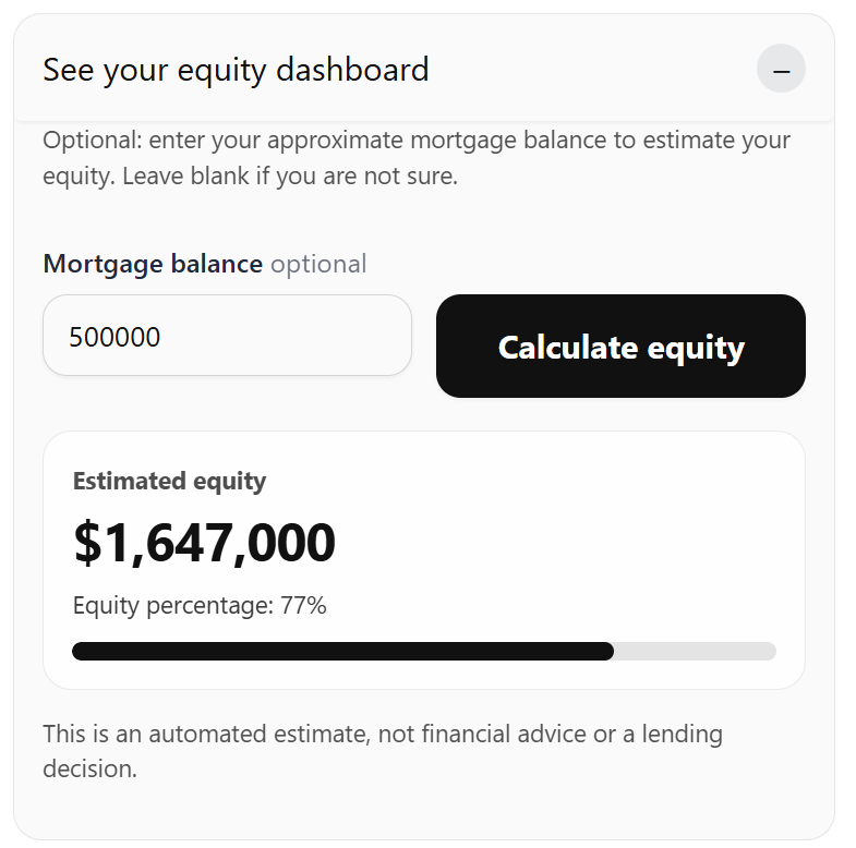 Gnowise equity dashboard